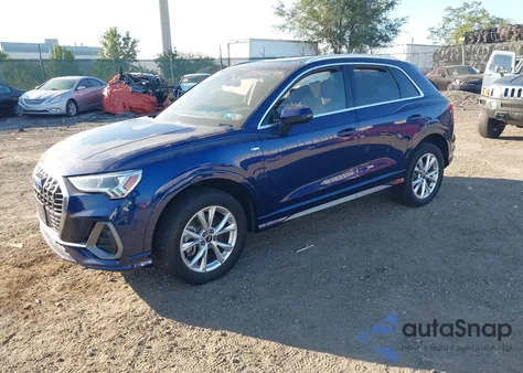 2021 Audi Q3 Premium Plus 45 Tfsi S Line Quattro Tiptronic from USA, damaged, VIN WA1EECF39M1056698